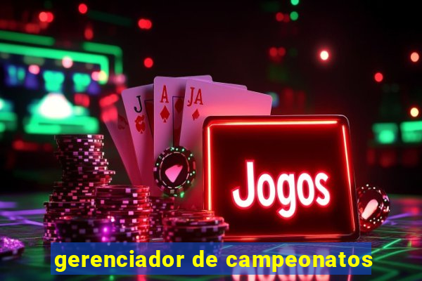 gerenciador de campeonatos