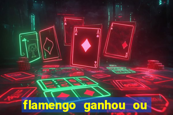 flamengo ganhou ou perdeu hoje