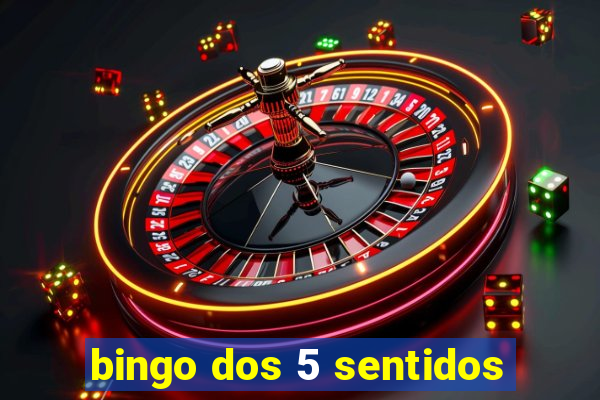 bingo dos 5 sentidos