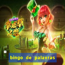 bingo de palavras de natal