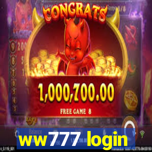 ww777 login