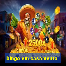 bingo em casamento