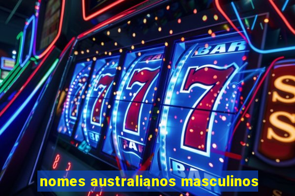 nomes australianos masculinos