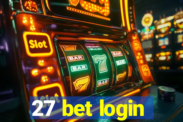 27 bet login