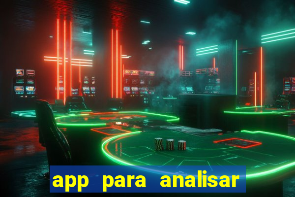 app para analisar jogos de futebol