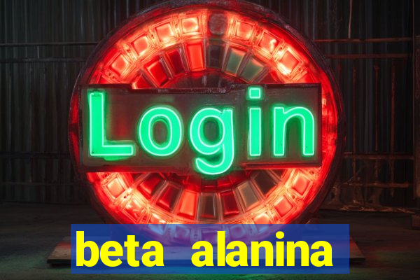 beta alanina aumenta a pressao